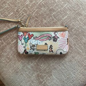 Disney Dooney and Bourne sketch wristlet